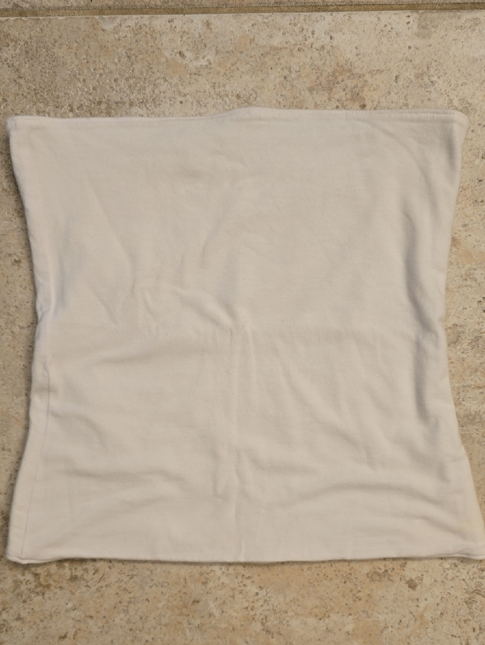 Small White Strapless Tube Top